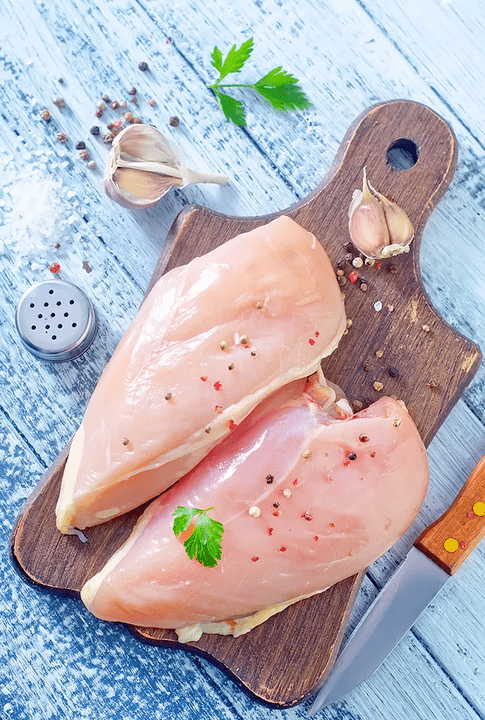 Poulet Dag op enger Ernährung