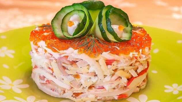 Salade Rezept fir d'Dukan Diät
